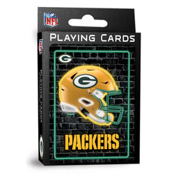 Green Bay Packers Neon Playing Cards - 54 Card Deck