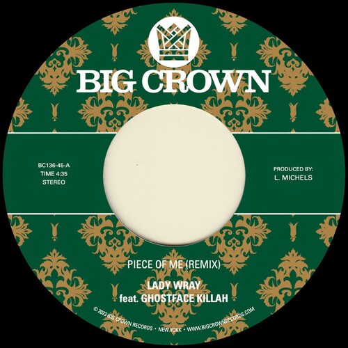Piece Of Me (feat. Ghostface Killah) b/ w Joy & Pain (Pete Rock Remix) (7" Single) [Vinyl] (ONLINE ORDER ONLY)
