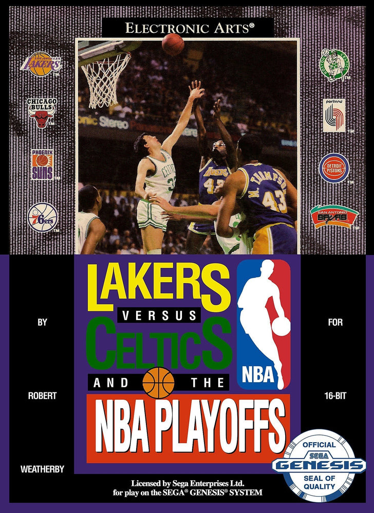 Lakers vs. Celtics and the NBA Playoffs (Sega Genesis) (ONLINE ORDER ONLY)