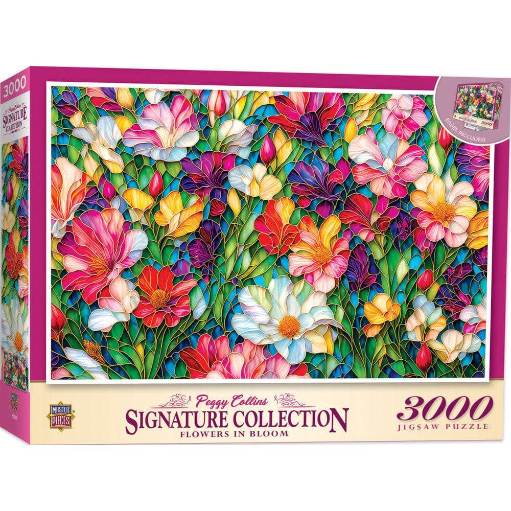 Signature Collection - Flowers in Bloom 3000 Piece Jigsaw Puzzle