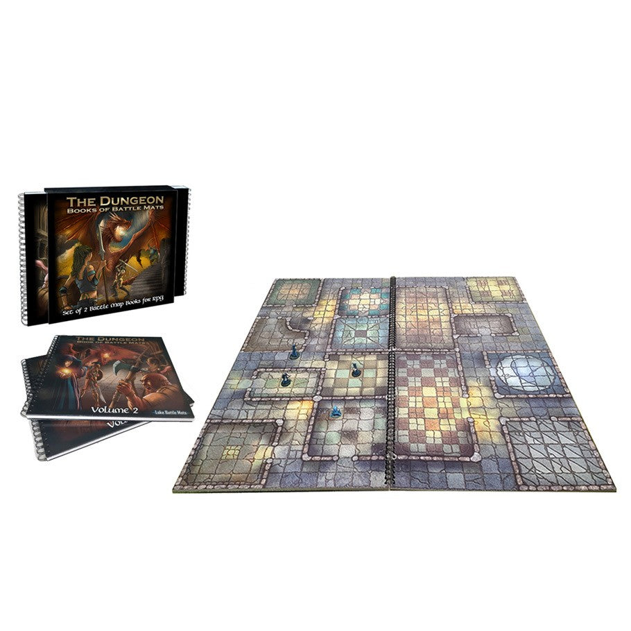 Books of Battle Mats: The Dungeon (ONLINE ORDER ONLY)