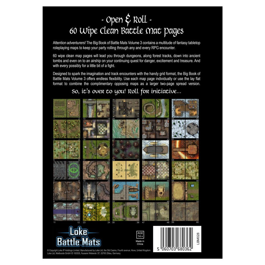 Big Book of Battle Mats Volume III (ONLINE ORDER ONLY)