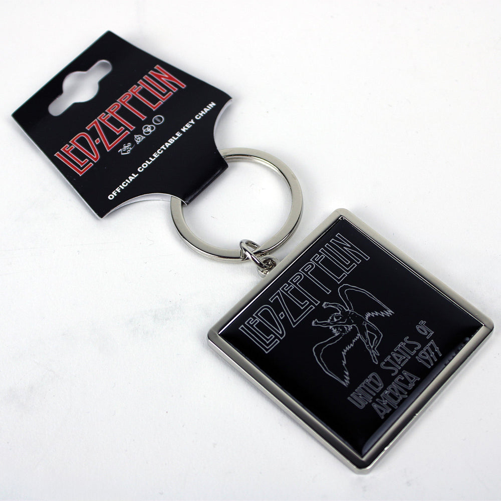 Led Zeppelin 1977 USA Tour Keychain (ONLINE ORDER ONLY)