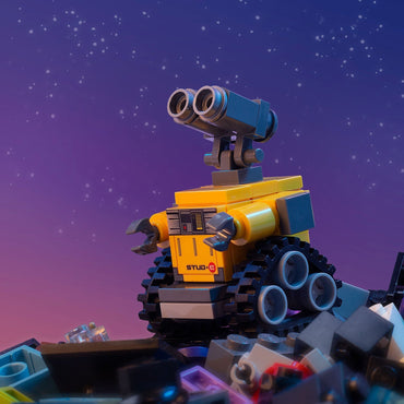 Custom Stud-E Figure made using LEGO parts (Online Order Only)