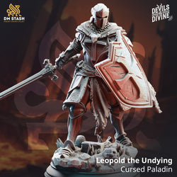 Leopold the Undying (Cursed Male Human Paladin) (Online Order Only)