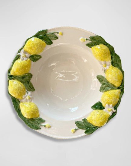Les Ottomans Lemon Serving Platter (Online Order Only)