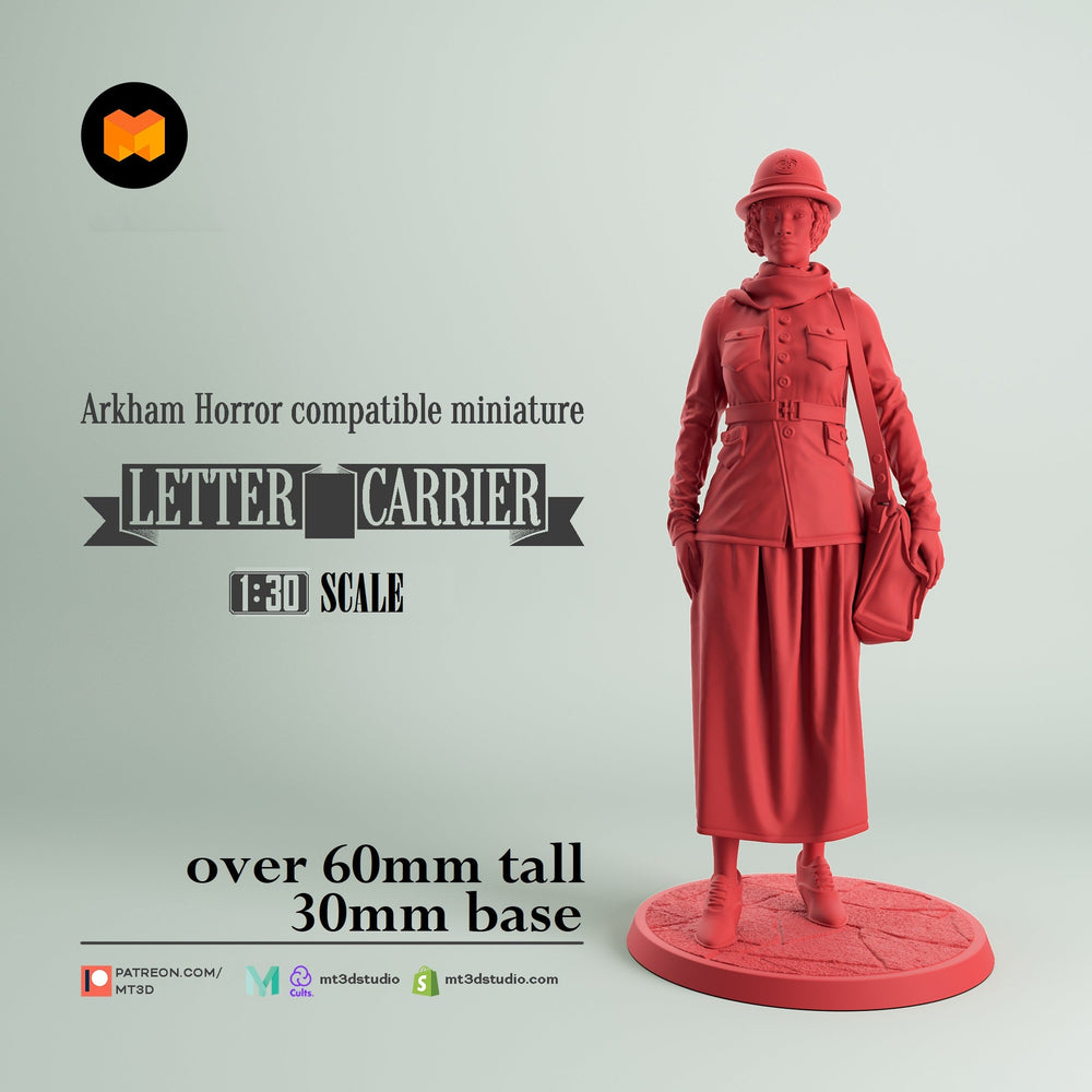 Arkham Compatible Investigator: The Letter Carrier (Stella Clark) (Online Order Only)