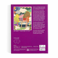 Galison Puzzles: Book Puzzle - 500 Pieces - Liberty - Prospect Road