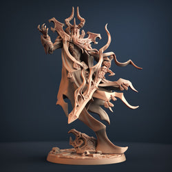 3D Printed Artisan Guild King Skutagaard The Lich Lord Darkness of the Lich Lord 28mm 32mm (Online Only)