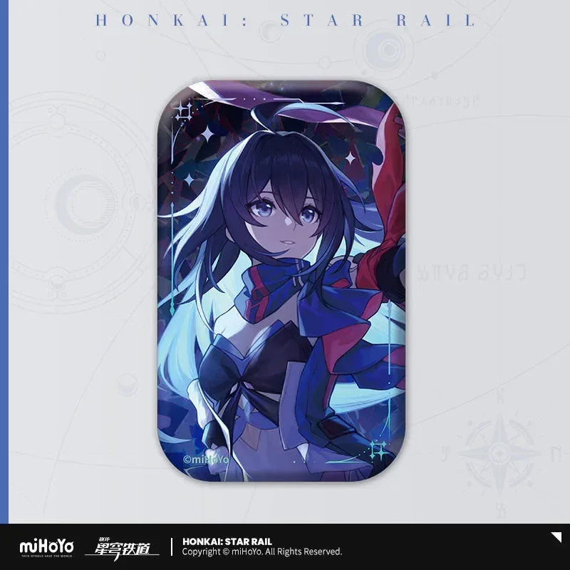 Honkai: Star Rail Light Cone Series Rectangular Tinplate Badge