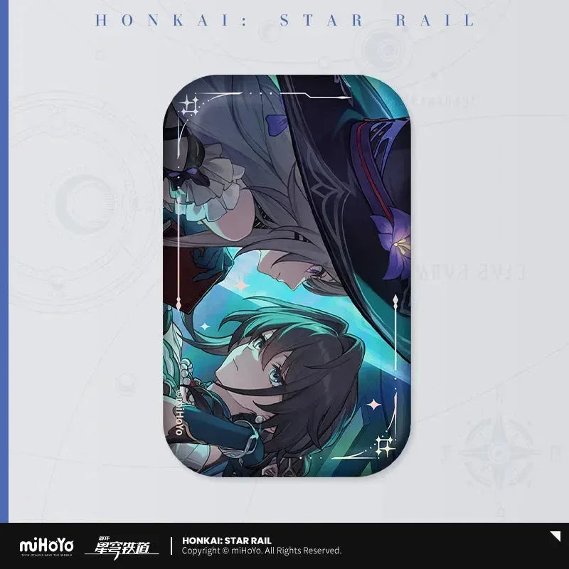 Honkai: Star Rail Light Cone Series Rectangular Tinplate Badge
