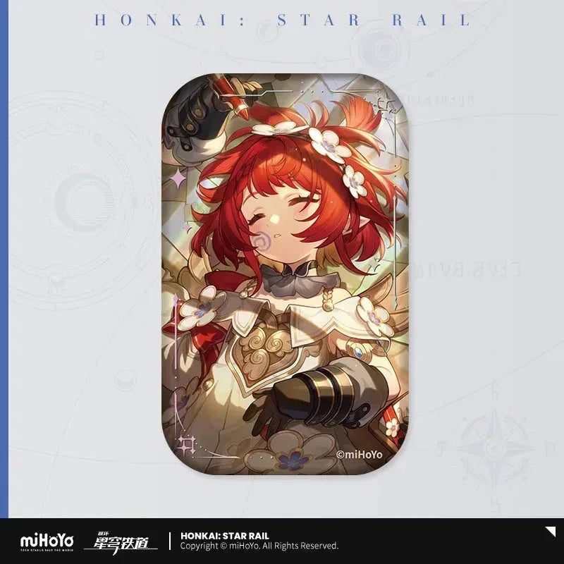 Honkai: Star Rail Light Cone Series Rectangular Tinplate Badge