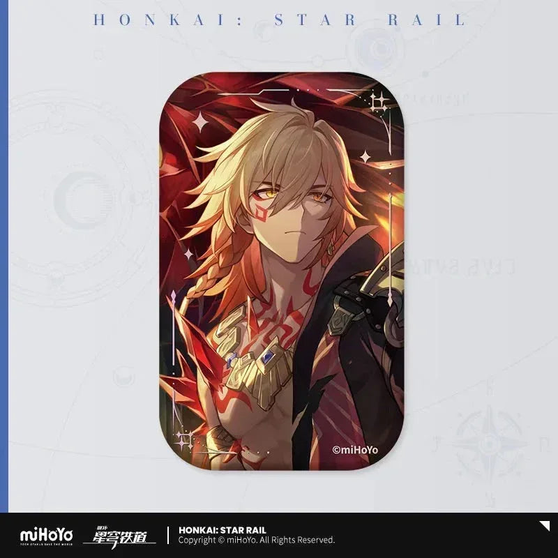 Honkai: Star Rail Light Cone Series Rectangular Tinplate Badge
