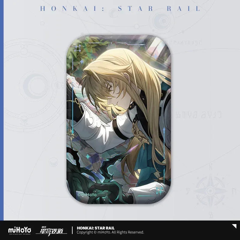 Honkai: Star Rail Light Cone Series Rectangular Tinplate Badge
