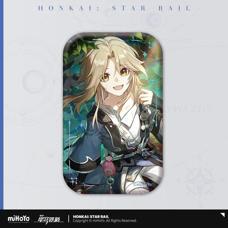 Honkai: Star Rail Light Cone Series Rectangular Tinplate Badge