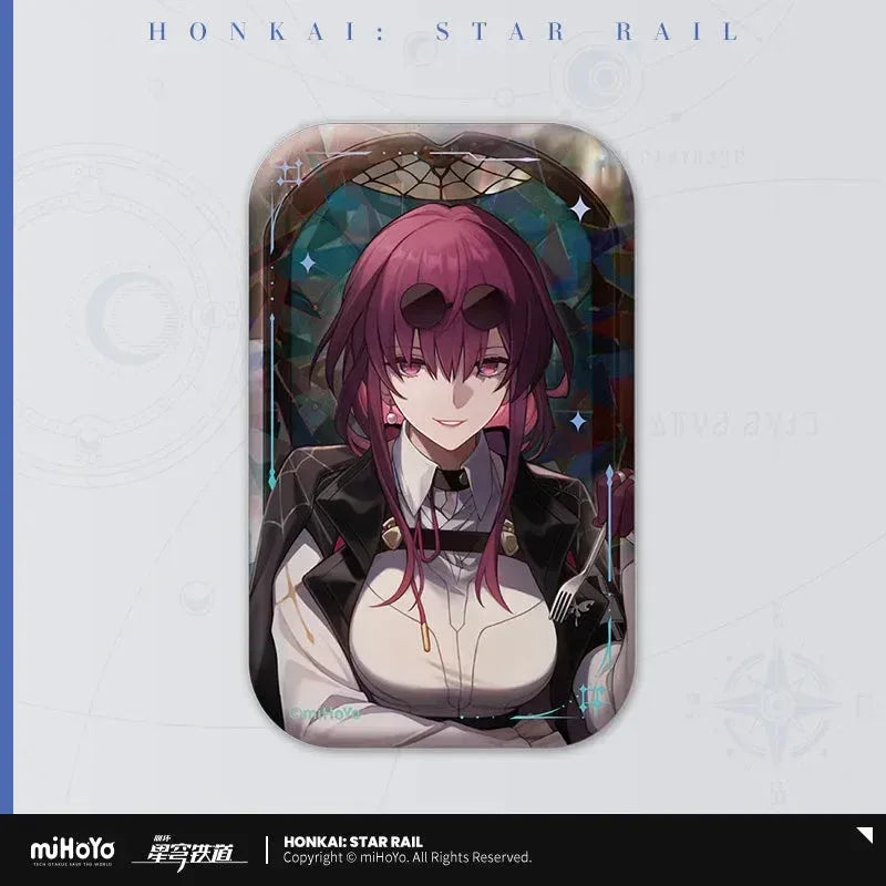 Honkai: Star Rail Light Cone Series Rectangular Tinplate Badge