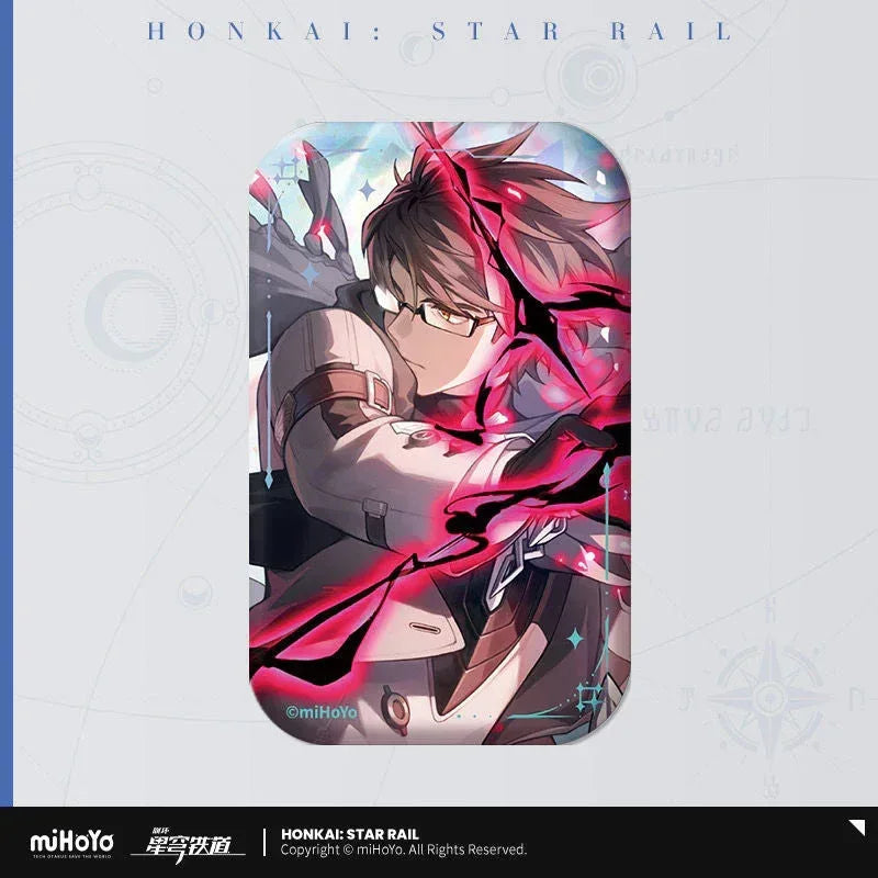 Honkai: Star Rail Light Cone Series Rectangular Tinplate Badge