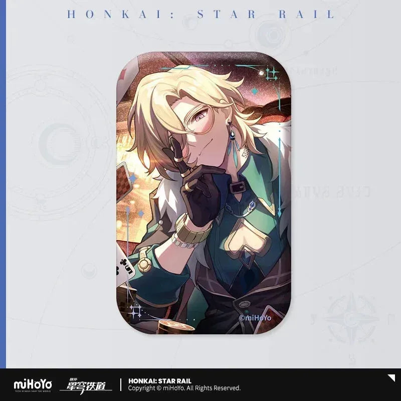 Honkai: Star Rail Light Cone Series Rectangular Tinplate Badge