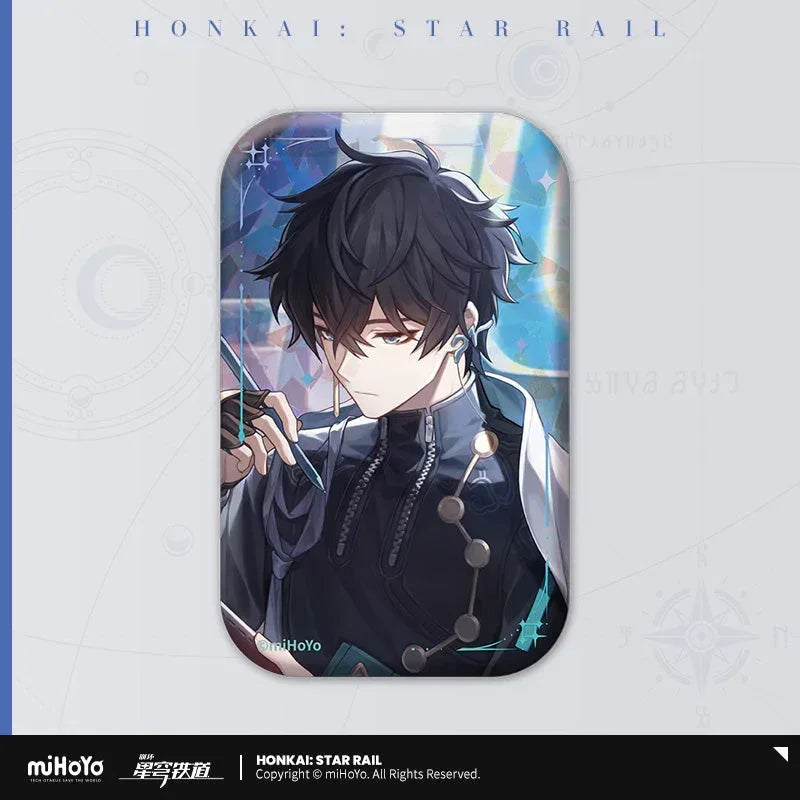 Honkai: Star Rail Light Cone Series Rectangular Tinplate Badge