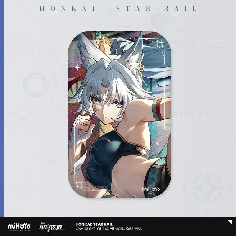 Honkai: Star Rail Light Cone Series Rectangular Tinplate Badge