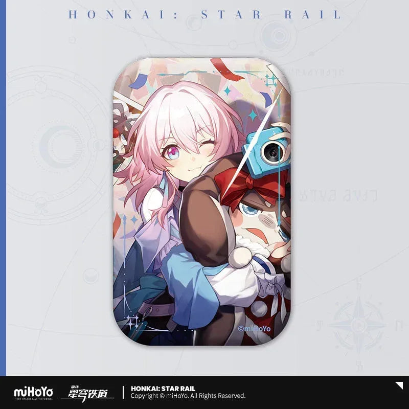 Honkai: Star Rail Light Cone Series Rectangular Tinplate Badge