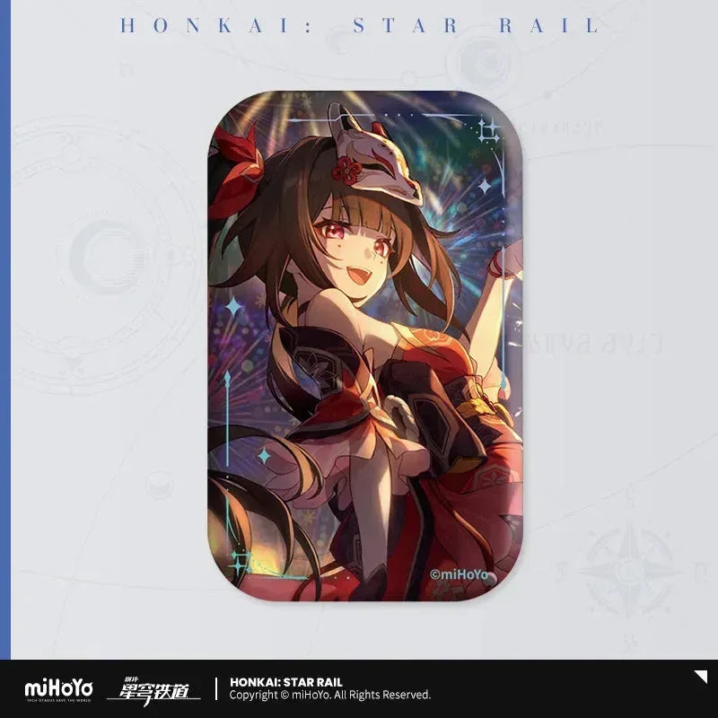 Honkai: Star Rail Light Cone Series Rectangular Tinplate Badge