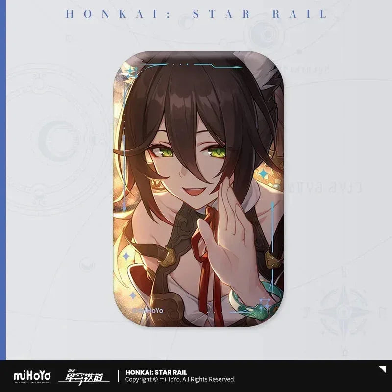 Honkai: Star Rail Light Cone Series Rectangular Tinplate Badge