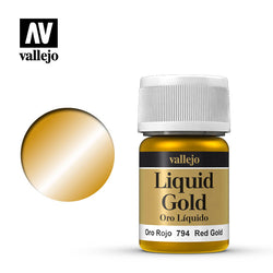 Vallejo - Liquid Gold Metallics - 35ml. (Online Order Only)