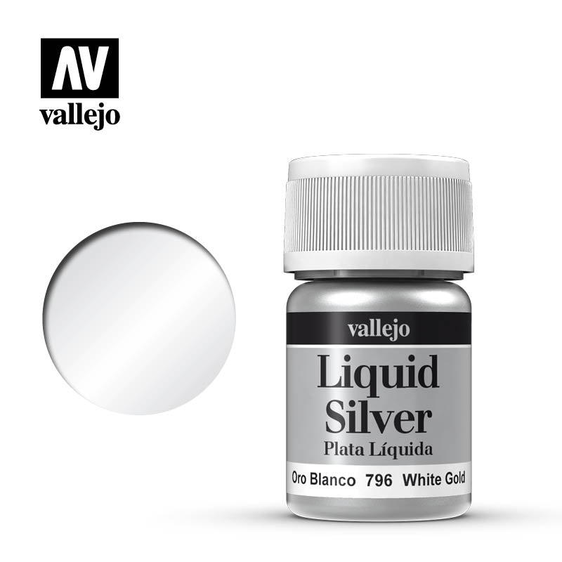Vallejo - Liquid Gold Metallics - 35ml. (Online Order Only)