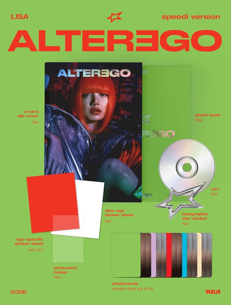 Alter Ego Photobook: Speedi Version {Explicit Content] (Indie Exclusive, Sticker, Photo / Photo Card) [CD] (ONLINE ORDER ONLY)