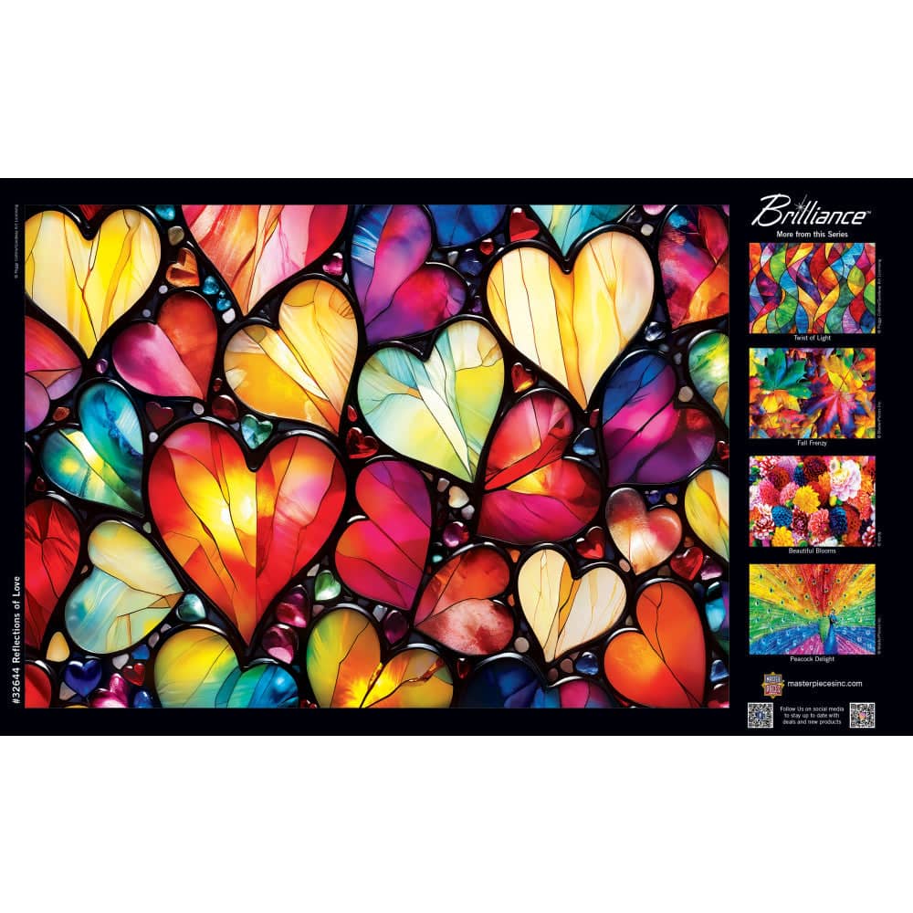 Brilliance - Reflections of Love 500 Piece Jigsaw Puzzle