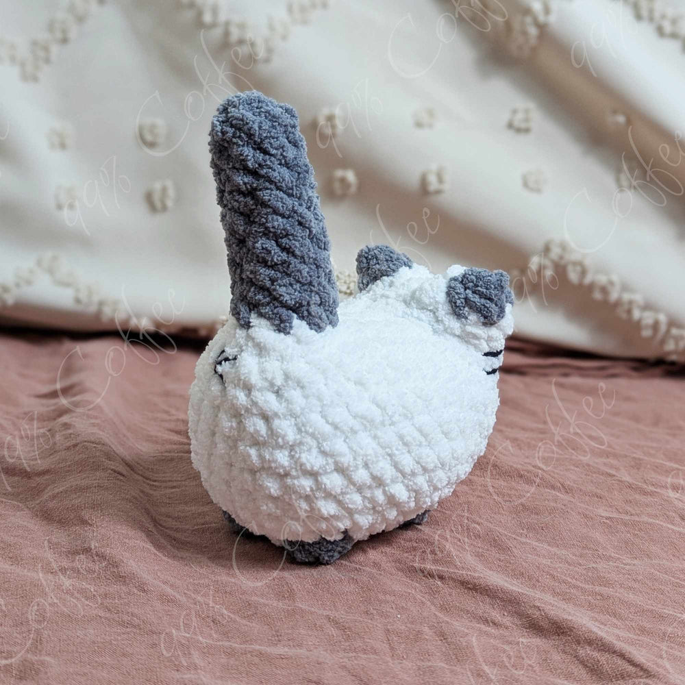 Siamese Loaf Cat Stuffed Animal (ONLINE ORDER ONLY)