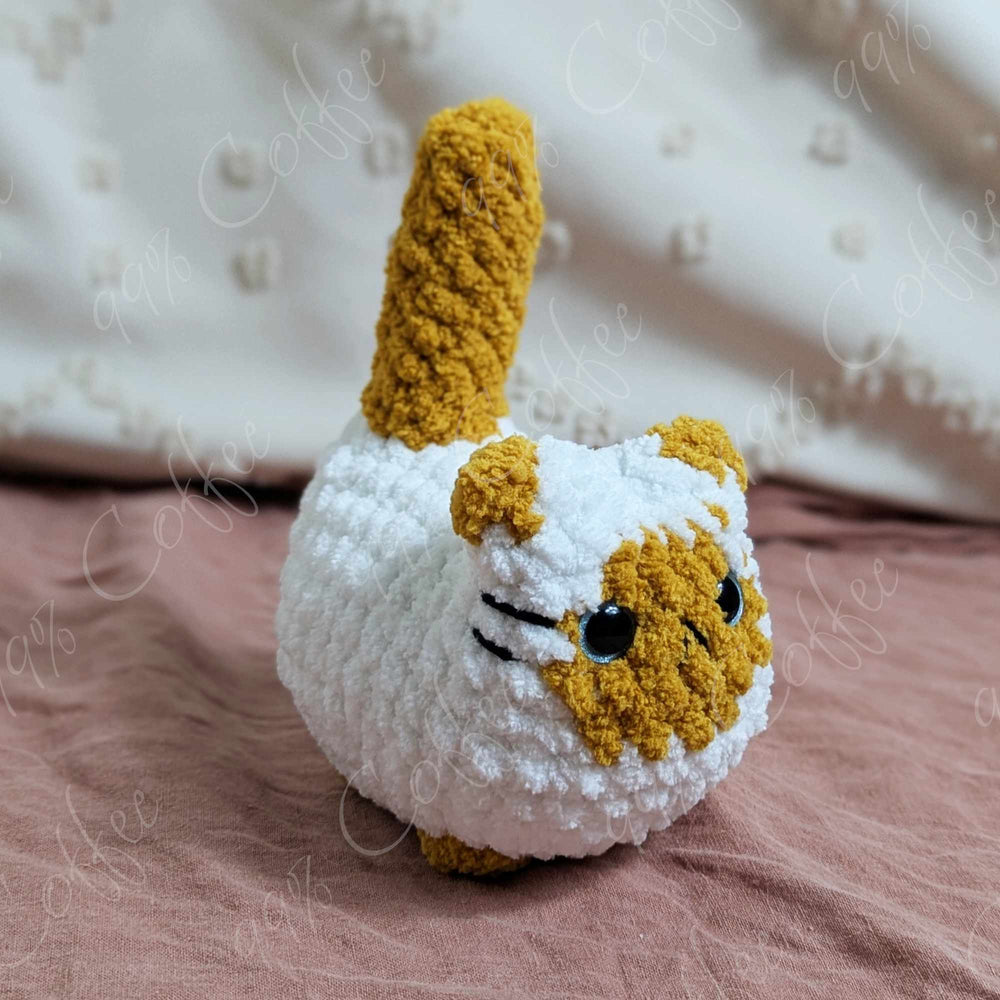 Siamese Loaf Cat Stuffed Animal (ONLINE ORDER ONLY)