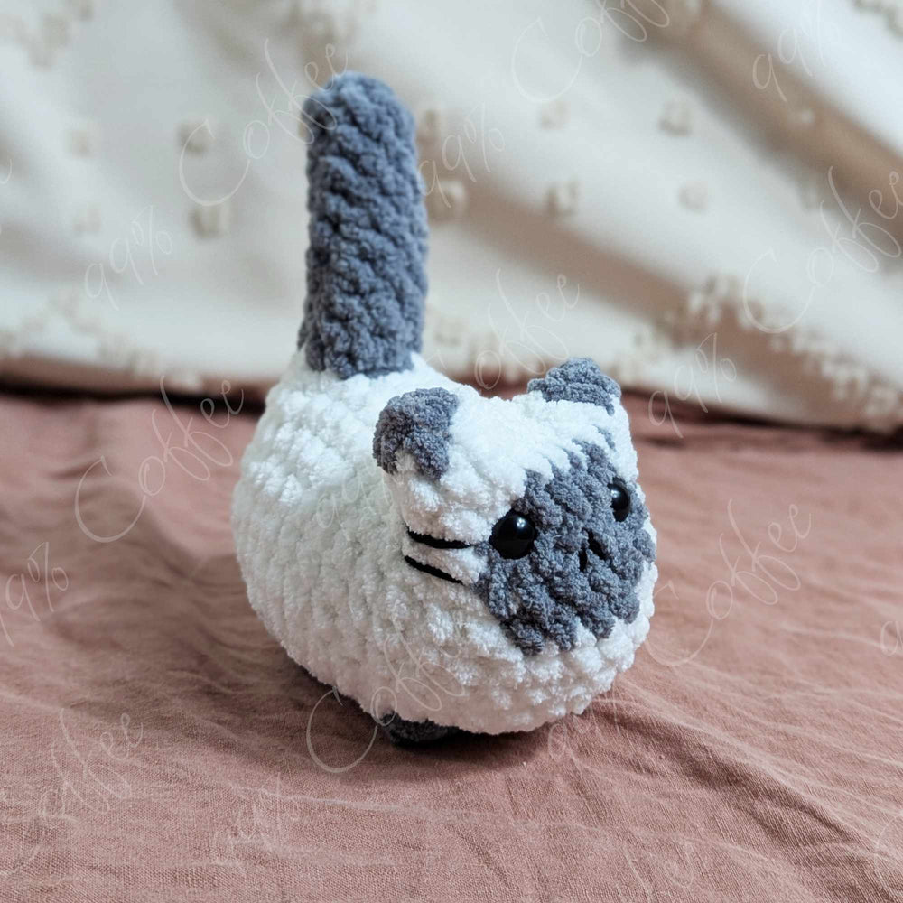 Siamese Loaf Cat Stuffed Animal (ONLINE ORDER ONLY)