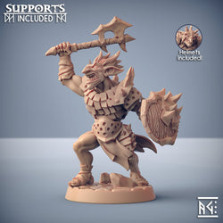 3D Printed Artisan Guild Modular Blackrazor Hobgoblins Blackrazor Hobgoblins 28mm 32mm (Online Only)