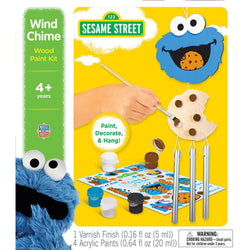 Sesame Street - Cookie Monster Wood Craft & Paint Kit (ONLINE ORDER ONLY)