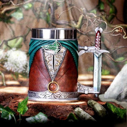Lord of the Rings Frodo Baggins Sculpted Stainless Steel Tankard (ONLINE ORDER ONLY)