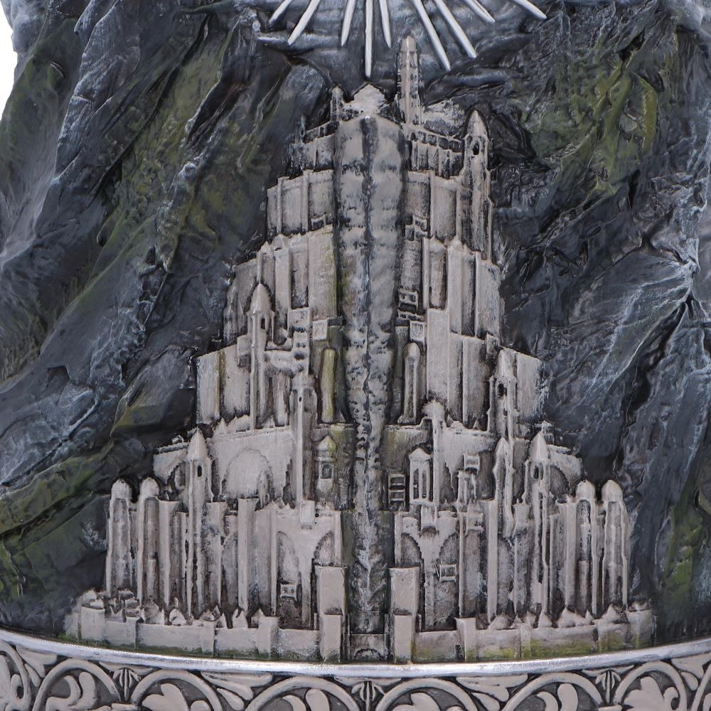 Lord of the Rings Gondor Sculpted Stainless Steel Tankard (ONLINE ORDER ONLY)