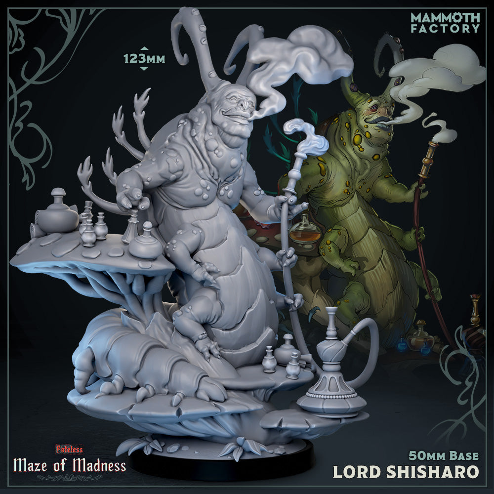 Lord Shisharo (Giant Hookah Smoking Caterpillar) (Online Only)