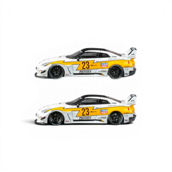 CM Model Nissan Skyline GT-R R35RR LBWK Silhouette 1:64
