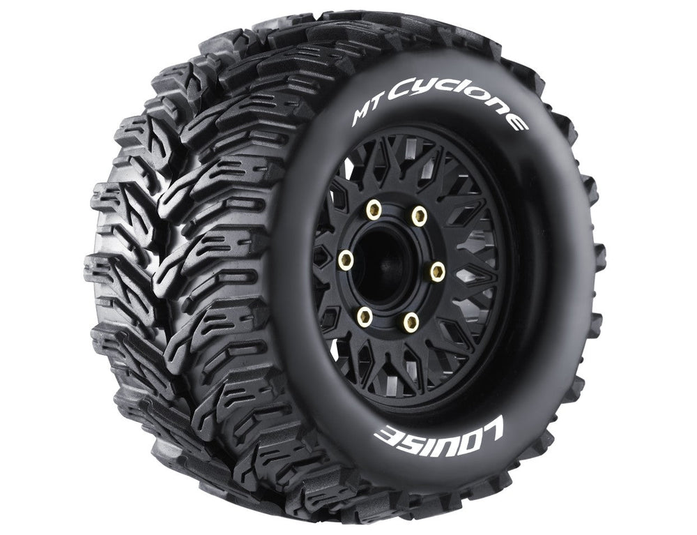 Louise R/C MT-Cyclone Soft, 1/10 Monster Truck Tires, 0 & 1/2 " Offset, LT3226SX (ONLINE ORDER ONLY)
