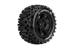 Louise R/C MFT X-Uphill Belted Monster Truck Tires Mounted 24mm Hex Pair for Arrma Kraton 8S