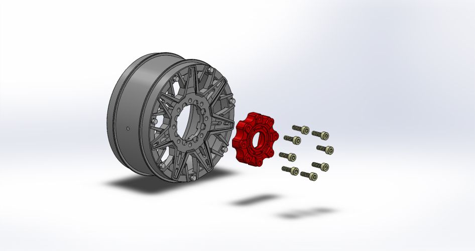 Louise R/C MFT B-Ulldoze Soft 1/8 Buggy, 17mm Hex, 0" & 1/2" Offset, (2) LT3365SB (ONLINE ORDER ONLY)