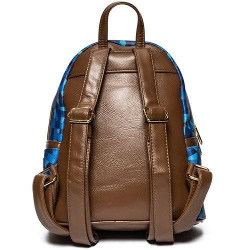Loungefly Beauty and the Beast Stained-Glass Window Mini-Backpack - Entertainment Earth Exclusive (ONLINE ORDER ONLY)