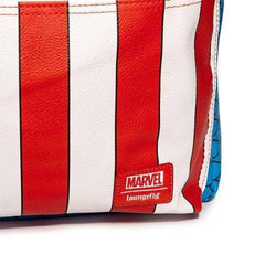 Loungefly Captain America Cosplay Backpack with Pin Set - Entertainment Earth Exclusive (ONLINE ORDER ONLY)