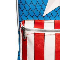 Loungefly Captain America Cosplay Backpack with Pin Set - Entertainment Earth Exclusive (ONLINE ORDER ONLY)