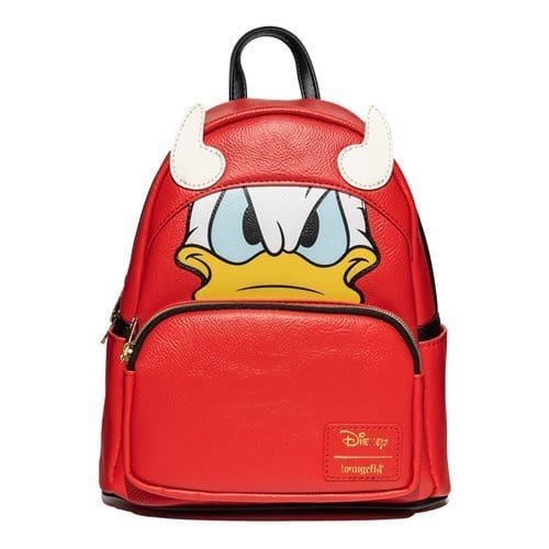 Loungefly Donald Duck Devil Donald Cosplay Mini-Backpack - Entertainment Earth Exclusive (ONLINE ORDER ONLY)