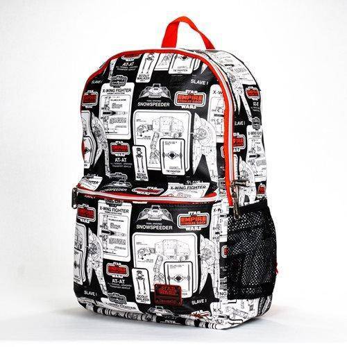 Loungefly Star Wars: The Empire Strikes Back 40th Anniversary Retro Toy-Inspired Backpack - Entertainment Earth Exclusive (ONLINE ORDER ONLY)