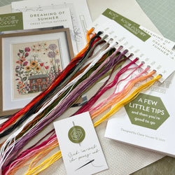 Love Poppet – Dreaming of Summer Cross Stitch Kit (ONLINE ORDER ONLY)