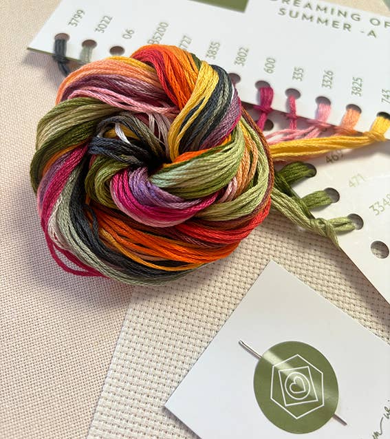 Love Poppet – Dreaming of Summer Cross Stitch Kit (ONLINE ORDER ONLY)